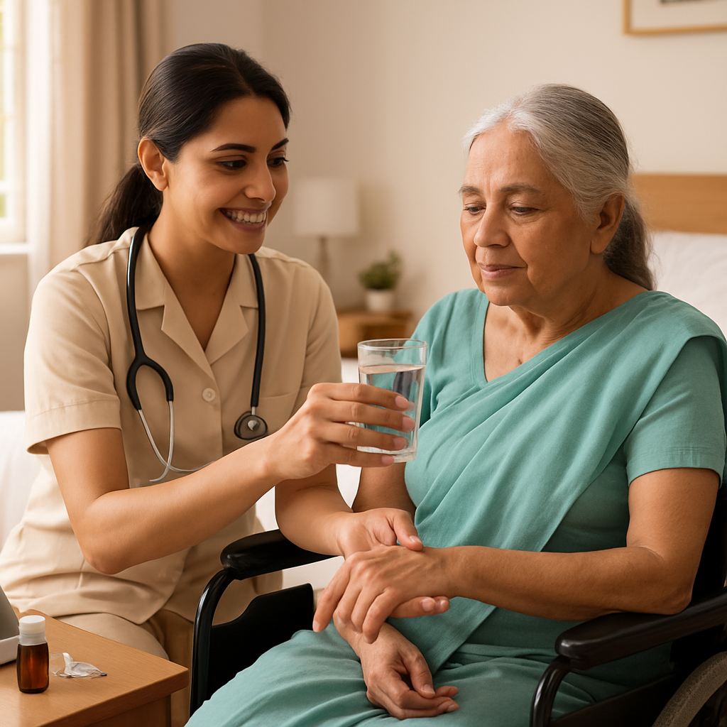 घर पर बुजुर्गों की देखभाल – Suryansh Care Taker At Home Service के साथ